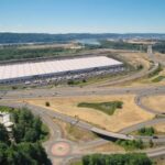 Amazon distribution center in Kelso, Washington